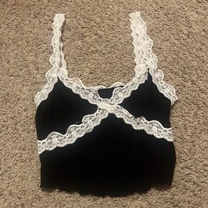 shein crop top size m